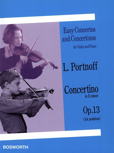 L. Portnoff: Concertino e-Moll op. 13, VlKlav (KlavpaSt)