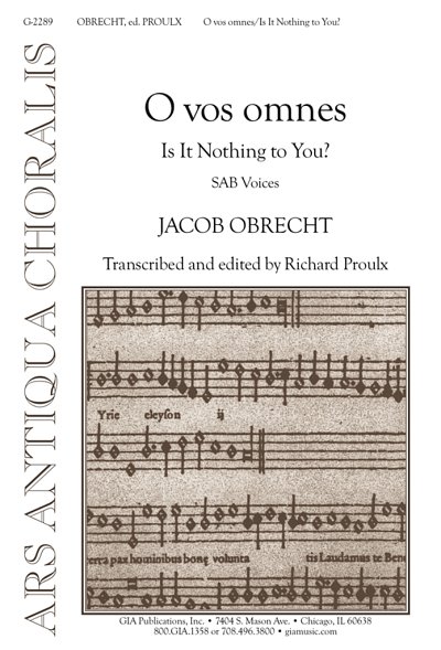 R. Proulx: O Vos Omnes, Gch3;Klv (Chpa)