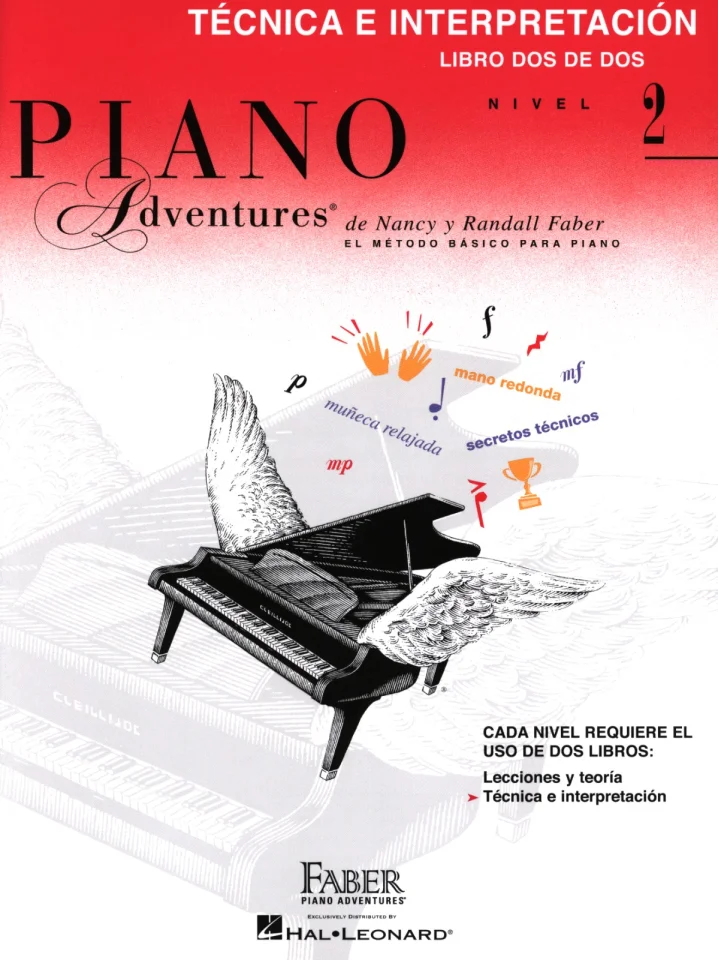 R. Faber: Piano Adventures 2 - Tecnica e Interpretacio, Klav (0)