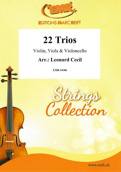 L. Cecil: 22 Trios, VlVlaVc (Pa+St)