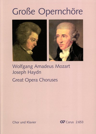 Mozart/Haydn: Grosse Opernchoere, ChKlav (Part.)