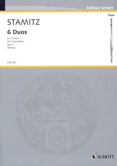 A. Stamitz: 6 Duos op. 1 , 2Fl (Sppa)