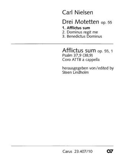 C. Nielsen: Afflictus sum op. 55 Nr. 1 / Partitur