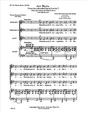 F. Mendelssohn Barth: Ave Maria, FchKlav (Part.)