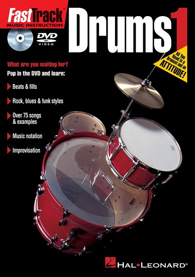 B. Neely: FastTrack Drums 1, Drst (DVD)