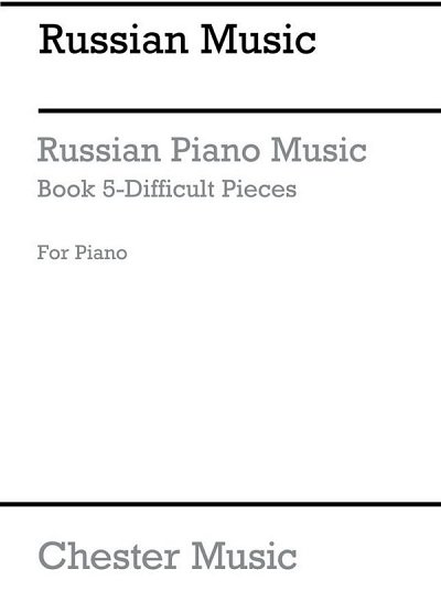 Weston Russian Piano Music Vol.5, Klav