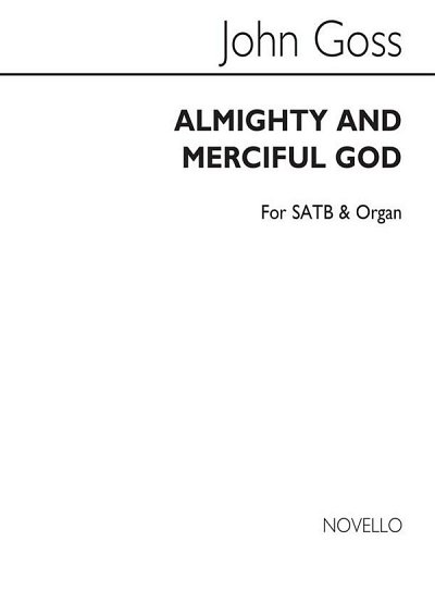 J. Goss: Almighty And Merciful God, GchOrg (Chpa)