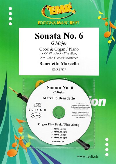 DL: B. Marcello: Sonata No. 6, ObKlv/Org