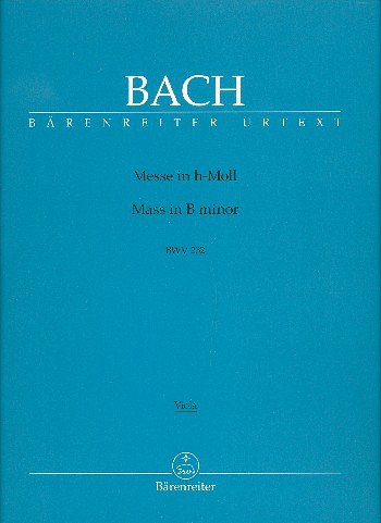 J.S. Bach: Messe h-Moll BWV 232, 5GsGch8OrcBc (Vla)