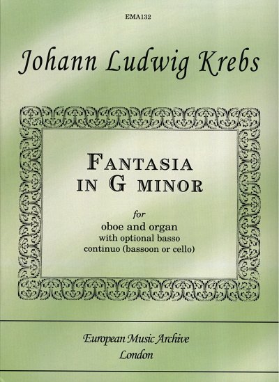 J.L. Krebs: Fantasia in G Minor (Bu)