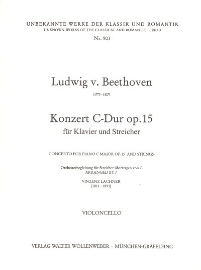 L. v. Beethoven: Konzert 1 C-Dur Op 15 - Klav Orch