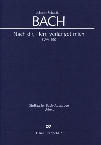 J.S. Bach: Nach dir, Herr, verlanget mich , 4GesGchStr (Stp)