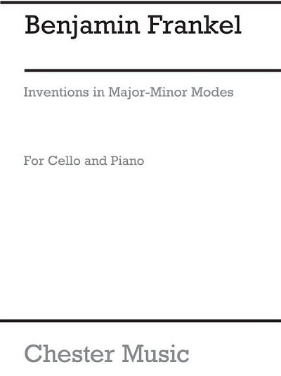 B. Frankel: Inventions for Cello and Piano