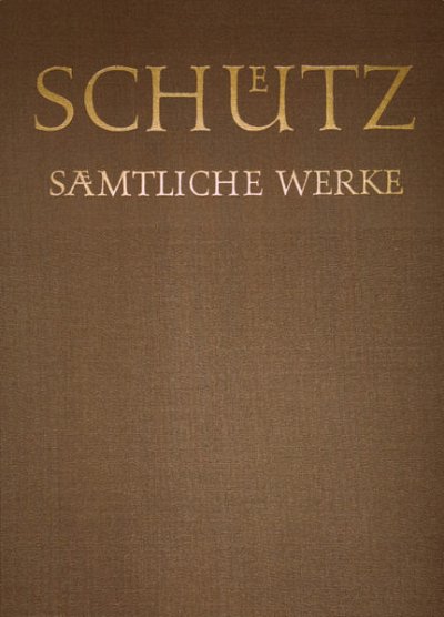 H. Schütz: Sämtliche Werke Bd. 8, Ch (Bu)