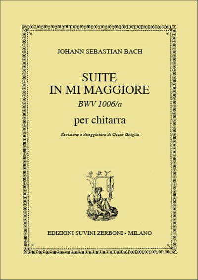 J.S. Bach: Suite in Mi Maggiore Bwv 1006A