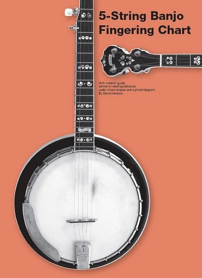 5-String Banjo Fingering Chart, Bjo