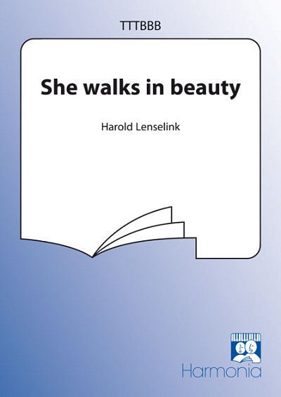H. Lenselink: She walks in beauty 