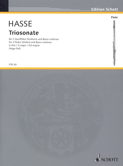 AQ: J.A. Hasse: Triosonate Nr 4 G-Dur Il Flauto Tra (B-Ware)