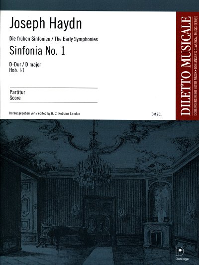 J. Haydn: Sinfonia Nr. 1 D-Dur Hob. I:1, Sinfo (Part.)
