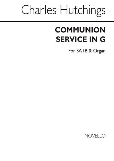 Communion Service In G, GchOrg (Chpa)