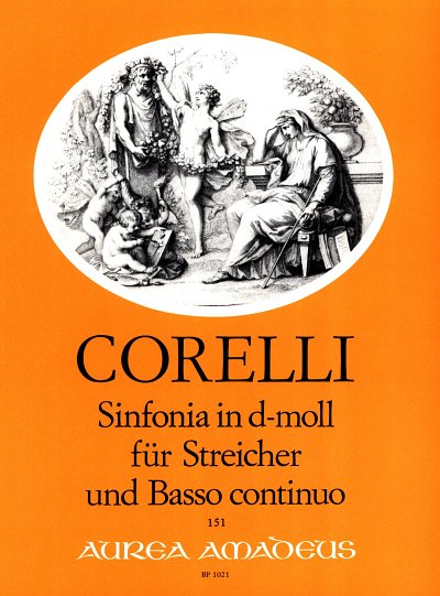 A. Corelli:  Sinfonia d-moll op. post, StrBc (Pa+St)