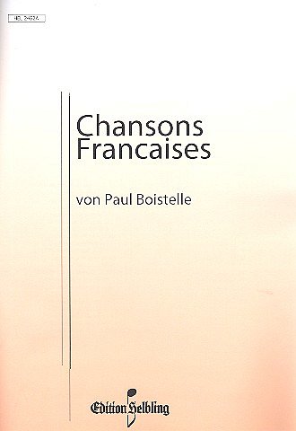 P. Boistelle: Chansons Francaises 2, Akk;Gs
