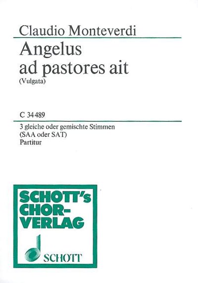 DL: C. Monteverdi: Angelus ad pastores ait
