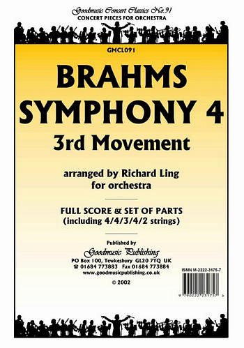 J. Brahms: Symphony 4 3rd Movt