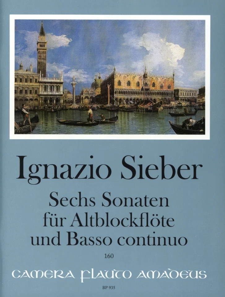 I. Sieber: Sechs Sonaten, ABlfBc (Pa+St) (0)