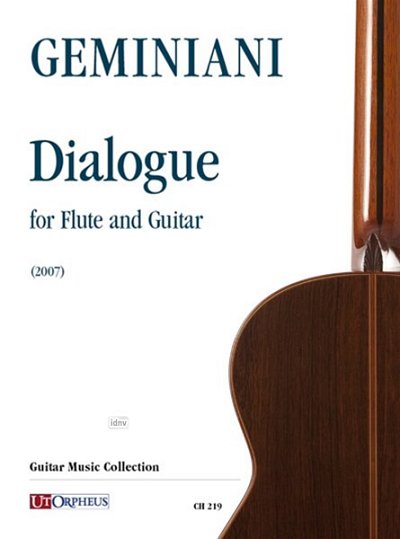P. Geminiani: Dialogue for Flute and Guitar, FlGit (Pa+St)