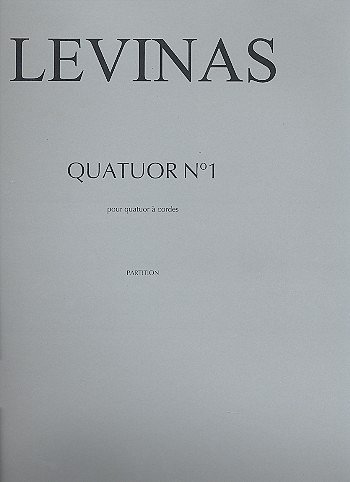 M. Levinas: Quatuor à cordes n°1, 2VlVaVc (Pa+St)