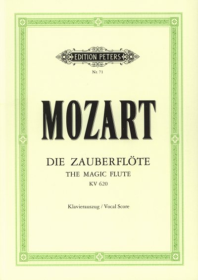 W.A. Mozart: Die Zauberflöte KV 620, GsGchOrch (KA)