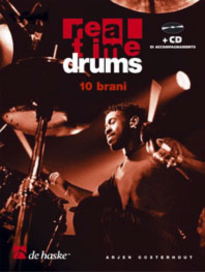 A. Oosterhout: real time drums 1 - 10 brani, Drset (+CD)
