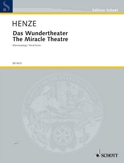 H.W. Henze: Das Wundertheater  (KA)