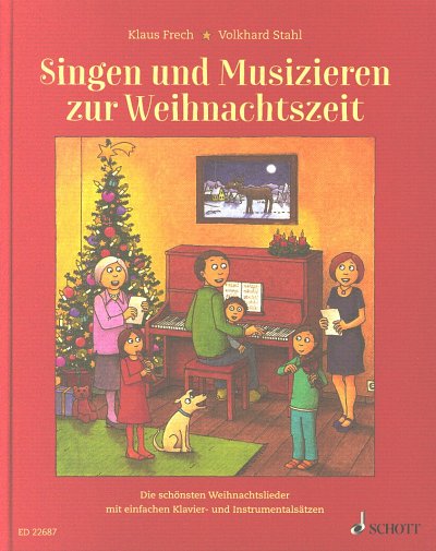 Singen und Musizieren zur Weihnachtszeit, GesKlavGit (LB+CD)