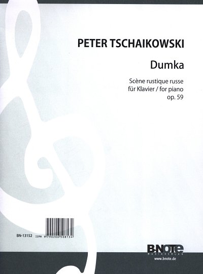 P.I. Tschaikowsky: Dumka, Klav