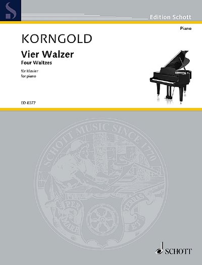 E.W. Korngold: Vier Walzer , Klav