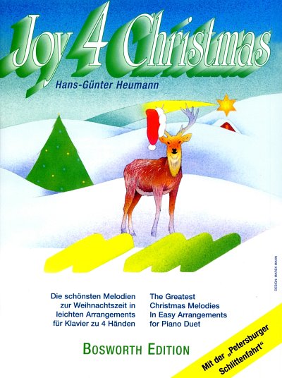 H.-G. Heumann: Joy 4 Christmas, Klav(4hd) (Sppart)