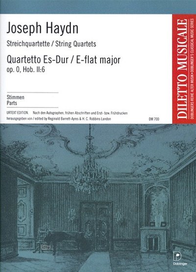 J. Haydn: Quartett Es-Dur Op 0 Hob 2/6