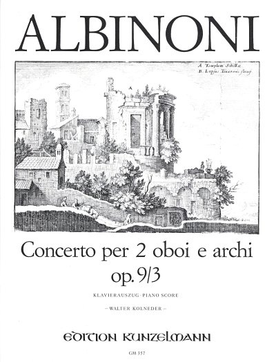T. Albinoni: Concerto a cinque F-dur op. 9/3, KA