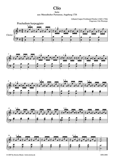 DL: J.C.F. Fischer: Clio Suite / aus: Musicalischer Parnassu