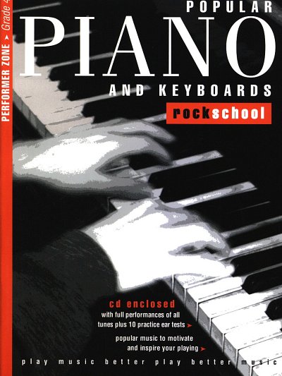 Popular Piano and Keyboard Rock School 4, Klav/Keyb (+CD)