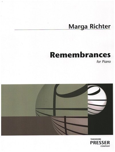 Richter, Marga: Remembrances for Piano