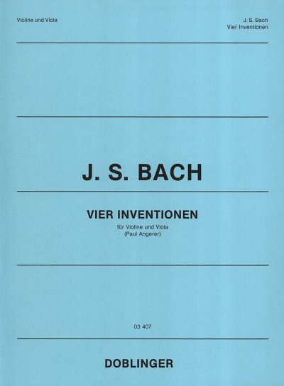 J.S. Bach: 4 Inventionen