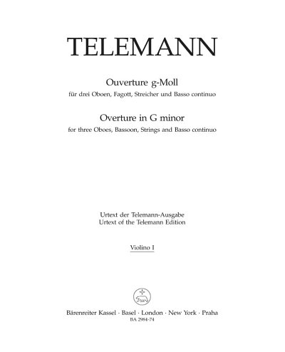 G.P. Telemann: Ouverture g-Moll TWV 55:g4, Barorch (Vl1)