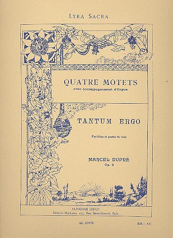 M. Dupré: Marcel Dupre: 4 Motets Op.9, No.3: Ta, GchOrg (KA)