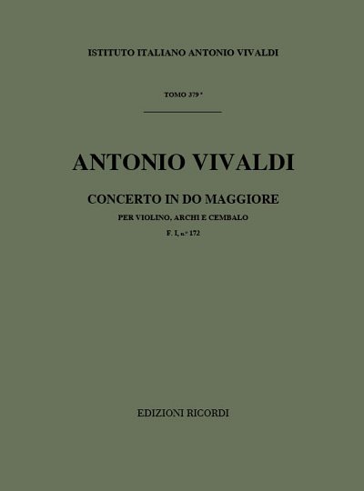 A. Vivaldi: Concerto in Do Maggiore (Part.)