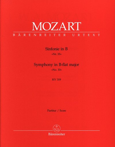 W.A. Mozart: Sinfonie Nr. 33 B-Dur KV 319, Sinfo (Part)