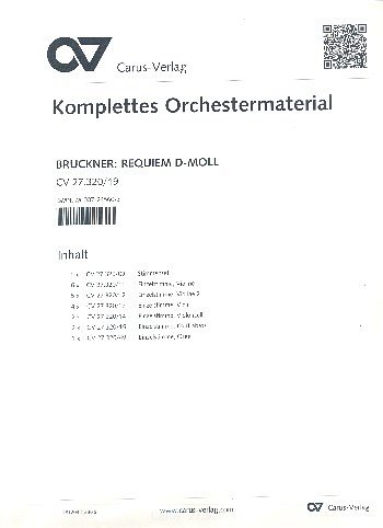 A. Bruckner: Requiem d-Moll, 4GesGchOrchO (Stsatz)