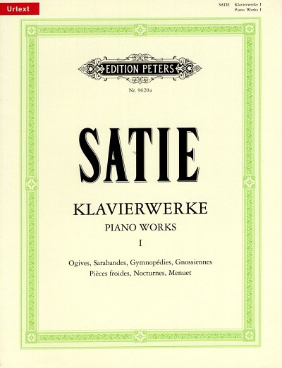 E. Satie: Klavierwerke 1, Klav